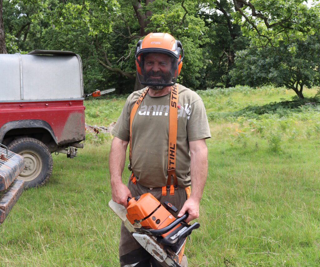 Our head forester Lawrie Cooper on the estate